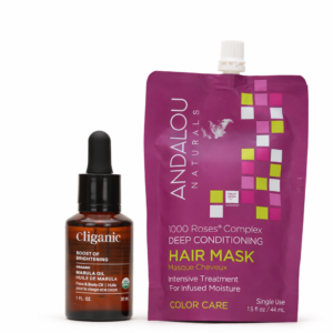 Aceite de Marula & Mascarilla de Cabello 1000 Rosas