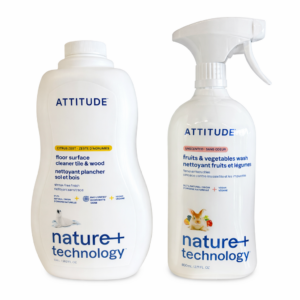 Limpiador de Pisos & Limpiador de Frutas y Verduras