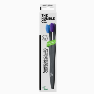 Cepillo Medium Plant-Based (2 Pack) – The Humble Co. Azu/Mor