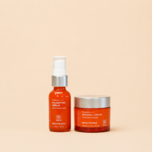 Suero de Rostro & Crema de Día Brightening