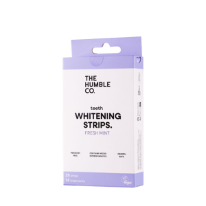Tiras Blanqueadoras Dentales Menta – The Humble Co.