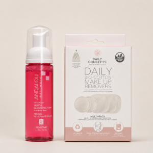 Espuma Limpiadora 1000 Roses & Removedores de Maquillaje
