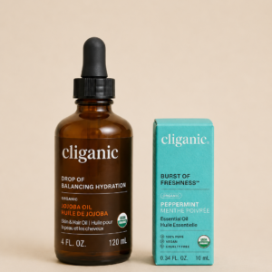 Aceite de Jojoba & Aceite Esencial de Menta