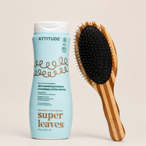 Shampoo Ultra Nourish Attitude & Cepillo 803 Bass