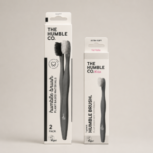 2 Pack Plant Based Toothbrush & Kids Plant Based Toothbrush