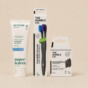 Pasta de Dientes, 2pack de Cepillos & Hilo Dental