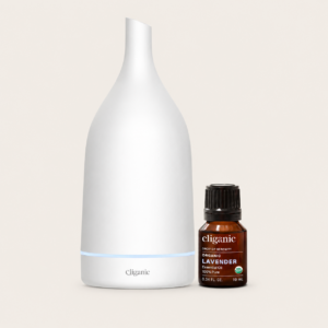 Difusor de Cerámica & Aceite Esencial de Lavanda