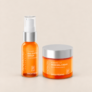 Suero de Rostro & Crema de Día Brightening