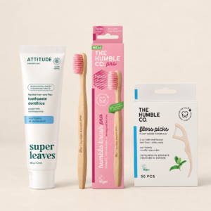 Pasta Whitening, Cepillo Pro & Floss Picks
